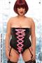 Vinyl Ribbon Laced Corset