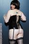 Vinyl Ribbon Laced Corset