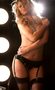 Vinyl Garter and G-String Set