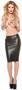 Faux Leather Pencil Skirt