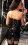 Vinyl Corset Dress