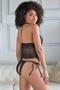 Gigi Baby Doll & Panty-Black