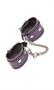 Love Chain Wrist Cuffs- Purple