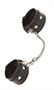 Love Chain Wrist Cuffs- Black