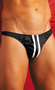 Rubber Look Vinyl Men''s Thong