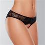 Open Panty. Mesh front. Lace back.
