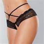 Open Panty. Lace Band. Criss cross waist straps