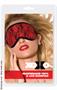 Heartbreaker Vinyl and Lace Blindfold