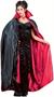 Reversible Deluxe Lined Vampire Cape (Red/Black)