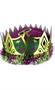 Mardi Gras Paper King Crown