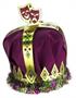 Mardi Gras Paper Queen Crown