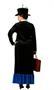 English Nanny Adult - Fairytale Classics Costume