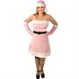 Pink Santa's Helper Adult Plus - Winter Holiday Classics Costume