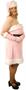 Pink Santa's Helper Adult Plus - Winter Holiday Classics Costume