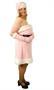 Pink Santa's Helper Adult Plus - Winter Holiday Classics Costume