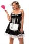 Darque French Maid Adult Plus Costume