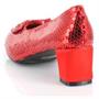 Judy Sequin (Red) Adult Shoes