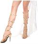 Sexy Gold Adult Shoes