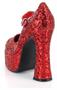 Sexy Eden (Red Glitter) Adult Shoes