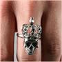 Skull with Crown Ring
