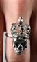 Skull with Crown Ring