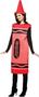 Crayola Red Crayon Adult Costume