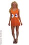 Pac-Man Clyde Deluxe Tank Dress Adult Costume