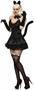 Black Cat Stockings - Adult