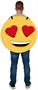 Wink/Heart 2-Sided Cardboard Emoji Costume