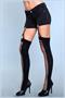 Illusion Clip Garter Thigh Highs