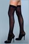 Opaque Nylon Thigh Highs