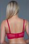 V Neck Bralette Fuchsia