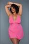 Hailee Babydoll Coral
