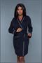 Waffle Robe Black