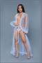 Marabou Robe Periwinkle