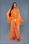 Glamour Robe Neon Orange