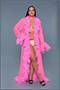Glamour Robe Neon Pink