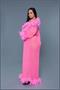 Glamour Robe Neon Pink