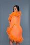 Lux Robe Neon Orange