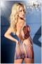 Rainbow Halter Minidress