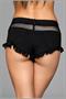 Such A Catch Denim Shorts - Black