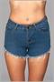 Zip Me Up Denim Shorts
