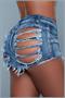 Curves For Days Shorts Blue