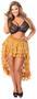 Bronze Lace High Low Skirt