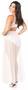 White/Silver Sheer Glitter Skirt