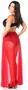 Red Sheer Glitter Skirt
