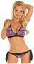 Plaid Schoolgirl Pucker Back Bikini