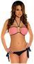 Country Sweetie Gingham Pucker Back Bikini