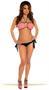 Country Sweetie Gingham Pucker Back Bikini