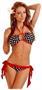 Rockabilly Polka Dot Pucker Back Bikini